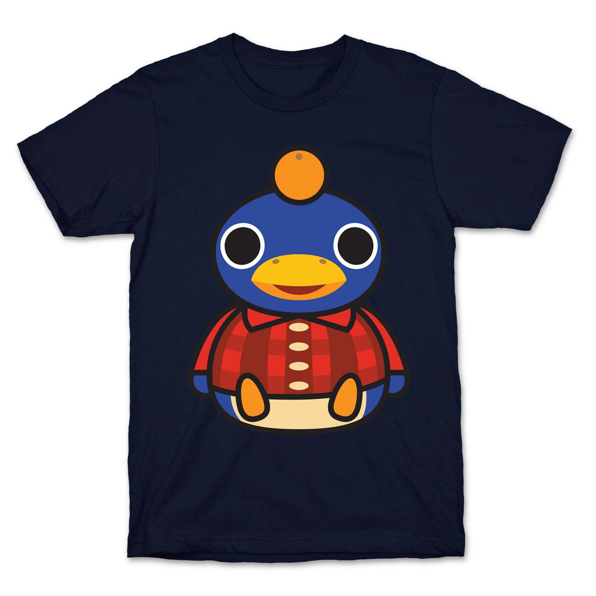 Roald Sitting With An Orange On His Head (Animal Crossing)  T-Shirt